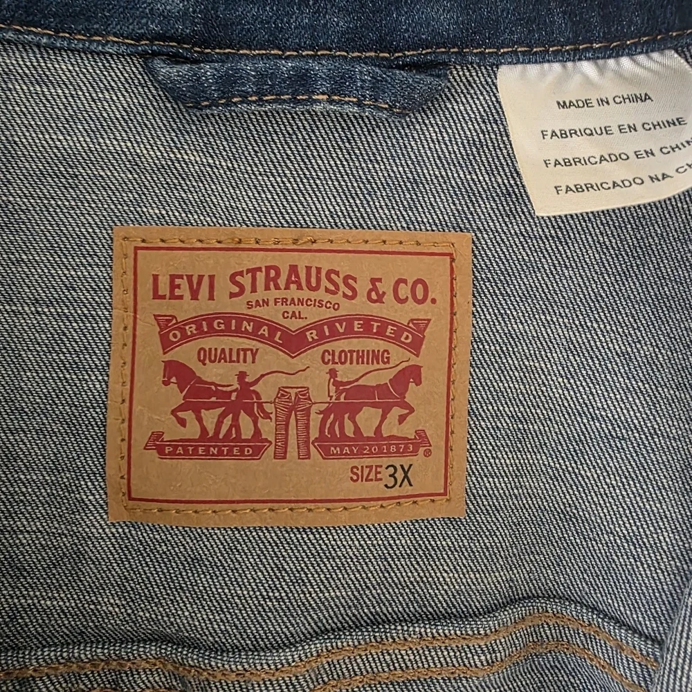 Levi's Original Trucker Jacket | Soft as Butter - Dark Wash | 3x